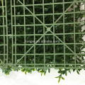 Cerca de cobertura decorativa de grama de buxo artificial